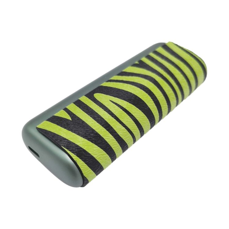 Obal Trendy case Zelená zebra – IQOS ILUMA PRIME | Kryty na mobil Kryty na mobil | Obal Trendy case Zelená zebra – IQOS ILUMA PRIME | Kryty na mobil