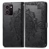 Kryty na mobil | Peňaženkové puzdro Embossing Pattern Mandala Flower zelené – HMD Skyline | Kryty na mobil