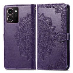 Peňaženkové puzdro Embossing Pattern Mandala Flower fialové – HMD Skyline