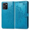 Kryty na mobil | Peňaženkové puzdro Embossing Pattern Mandala Flower zelené – HMD Skyline | Kryty na mobil