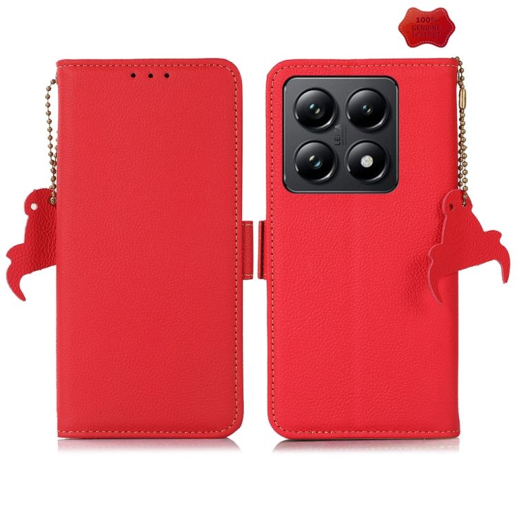 Peňaženkové puzdro RFID Leather case červené – Xiaomi 14T Pro | Kryty na mobil Kryty na mobil | Peňaženkové puzdro RFID Leather case červené – Xiaomi 14T Pro | Kryty na mobil