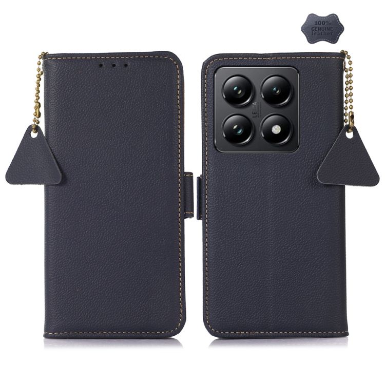 Peňaženkové puzdro RFID Leather case modré – Xiaomi 14T Pro | Kryty na mobil Kryty na mobil | Peňaženkové puzdro RFID Leather case modré – Xiaomi 14T Pro | Kryty na mobil