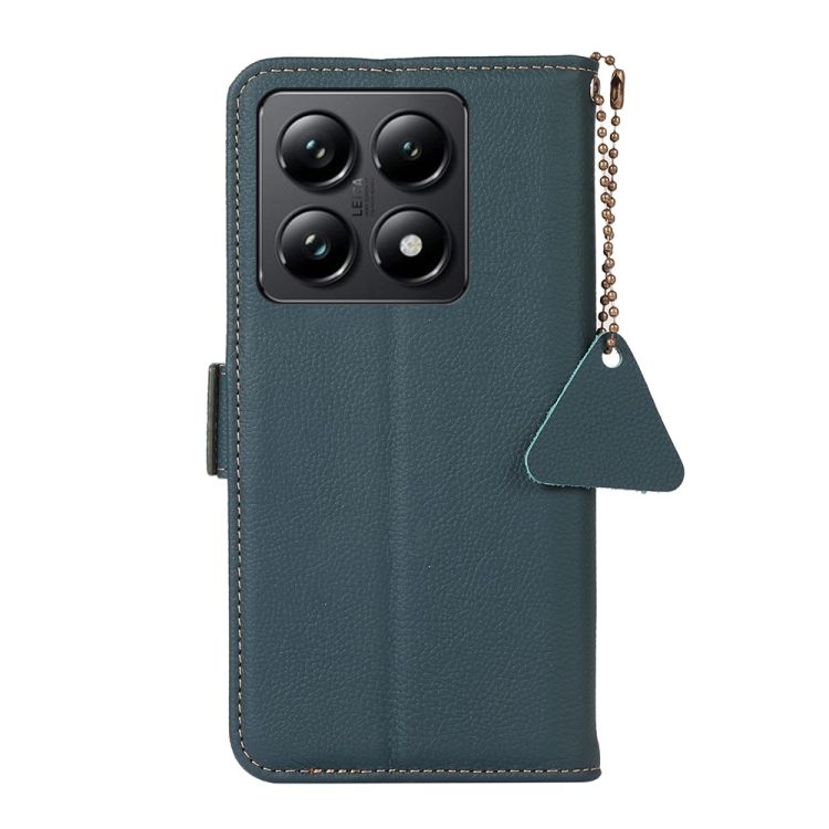 Peňaženkové puzdro RFID Leather case zelené – Xiaomi 14T Pro | Kryty na mobil Kryty na mobil | Peňaženkové puzdro RFID Leather case zelené – Xiaomi 14T Pro | Kryty na mobil