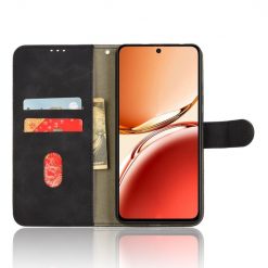 Peňaženkové puzdro Solid čierne – Oppo Reno 12 FS | Kryty na mobil Kryty na mobil | Peňaženkové puzdro Solid čierne – Oppo Reno 12 FS | Kryty na mobil