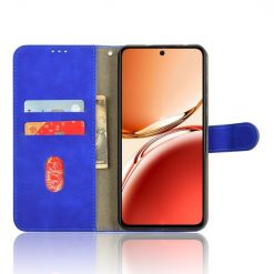 Peňaženkové puzdro Solid modré – Oppo Reno 12 FS | Kryty na mobil Kryty na mobil | Peňaženkové puzdro Solid modré – Oppo Reno 12 FS | Kryty na mobil