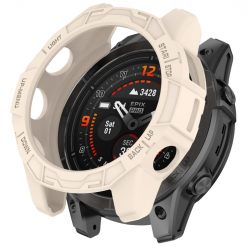 Puzdro Gear case béžové pre Garmin Fenix E 47mm