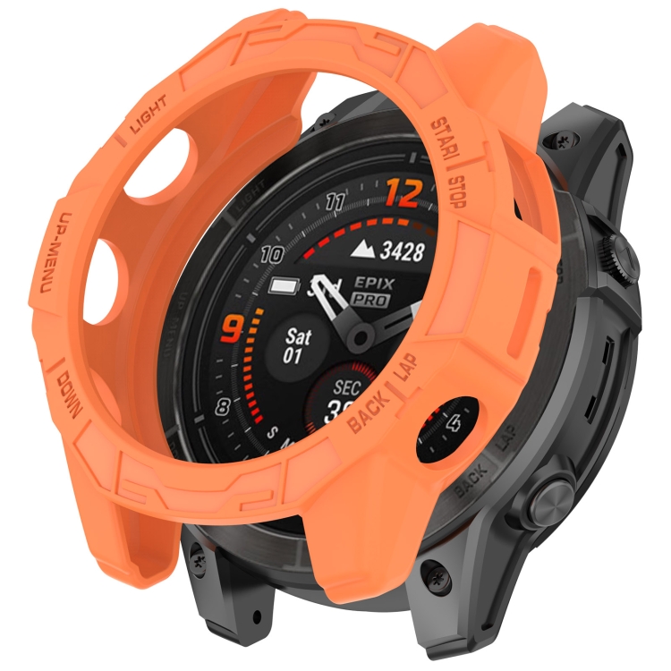 Puzdro Gear case oranžové pre Garmin Fenix E 47mm | Kryty na mobil Kryty na mobil | Puzdro Gear case oranžové pre Garmin Fenix E 47mm | Kryty na mobil