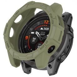 Puzdro Gear case zelené pre Garmin Fenix E 47mm