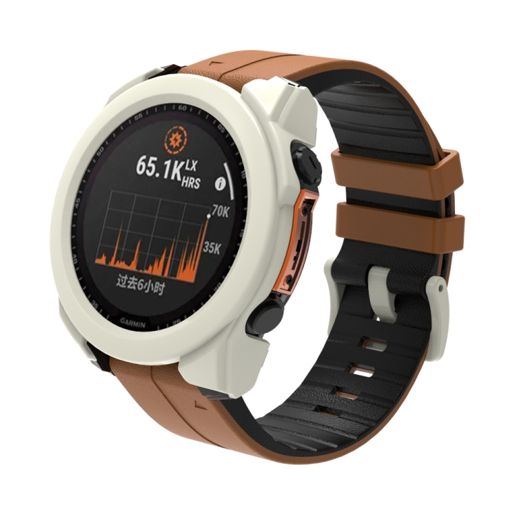 Puzdro Lune case biele pre Garmin Fenix 8 51mm | Kryty na mobil Kryty na mobil | Puzdro Lune case biele pre Garmin Fenix 8 51mm | Kryty na mobil
