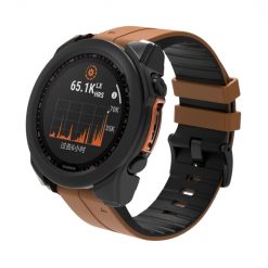 Kryty na mobil | Puzdro Lune case čierne pre Garmin Fenix 8 51mm | Kryty na mobil