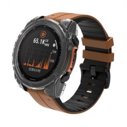 Kryty na mobil | Puzdro Lune case transparentné pre Garmin Fenix 8 43mm | Kryty na mobil