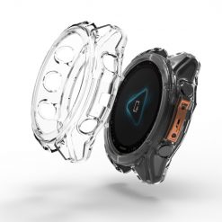 Kryty na mobil | Puzdro Ring case transparentné pre Garmin Fenix 8 43mm | Kryty na mobil