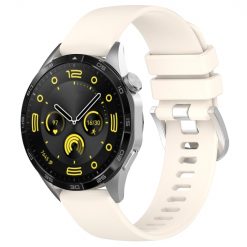 Remienok Solid Wristband béžový pre Huawei Watch GT 5 Pro 42mm