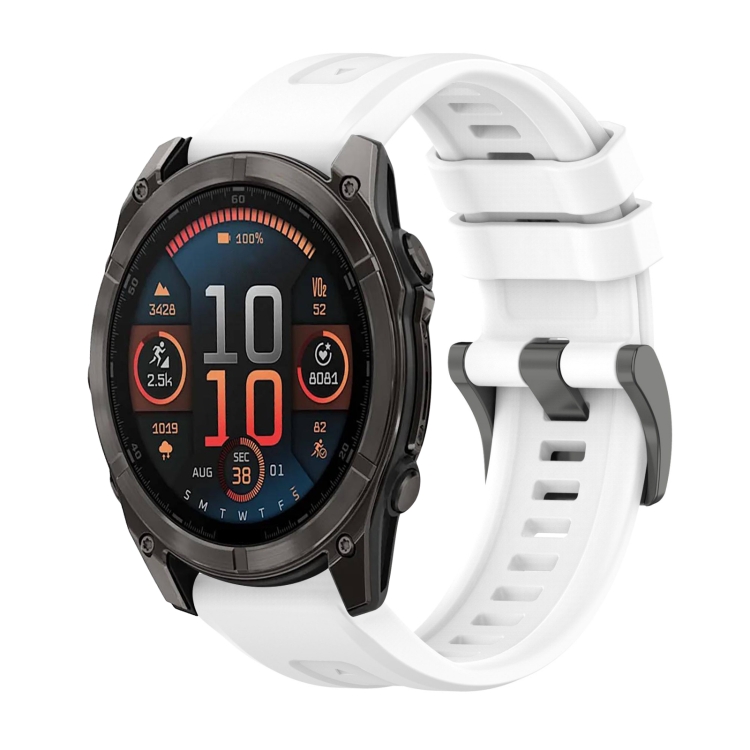 Remienok Solid Wristband biely pre Garmin Fenix 8 47mm | Kryty na mobil Kryty na mobil | Remienok Solid Wristband biely pre Garmin Fenix 8 47mm | Kryty na mobil