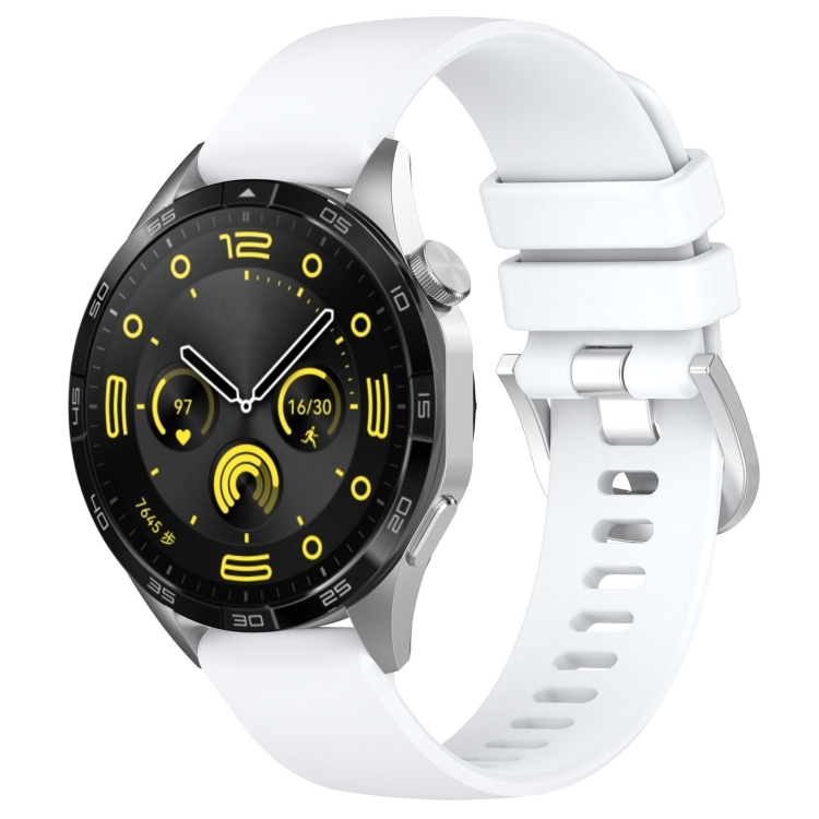 Remienok Solid Wristband biely pre Huawei Watch GT 5 46mm | Kryty na mobil Kryty na mobil | Remienok Solid Wristband biely pre Huawei Watch GT 5 46mm | Kryty na mobil