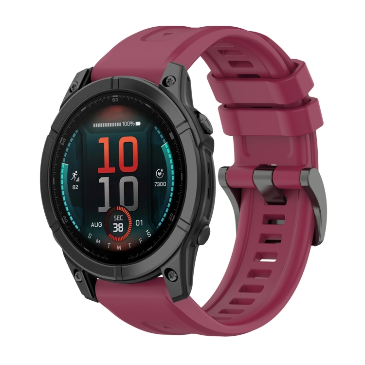 Remienok Solid Wristband bordový pre Garmin Fenix E 47mm | Kryty na mobil Kryty na mobil | Remienok Solid Wristband bordový pre Garmin Fenix E 47mm | Kryty na mobil