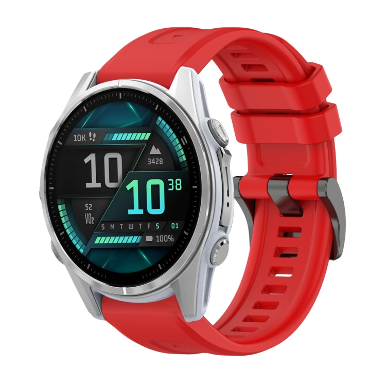 Remienok Solid Wristband červený pre Garmin Fenix 8 43mm | Kryty na mobil Kryty na mobil | Remienok Solid Wristband červený pre Garmin Fenix 8 43mm | Kryty na mobil