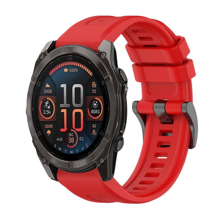 Remienok Solid Wristband červený pre Garmin Fenix 8 51mm | Kryty na mobil Kryty na mobil | Remienok Solid Wristband červený pre Garmin Fenix 8 51mm | Kryty na mobil