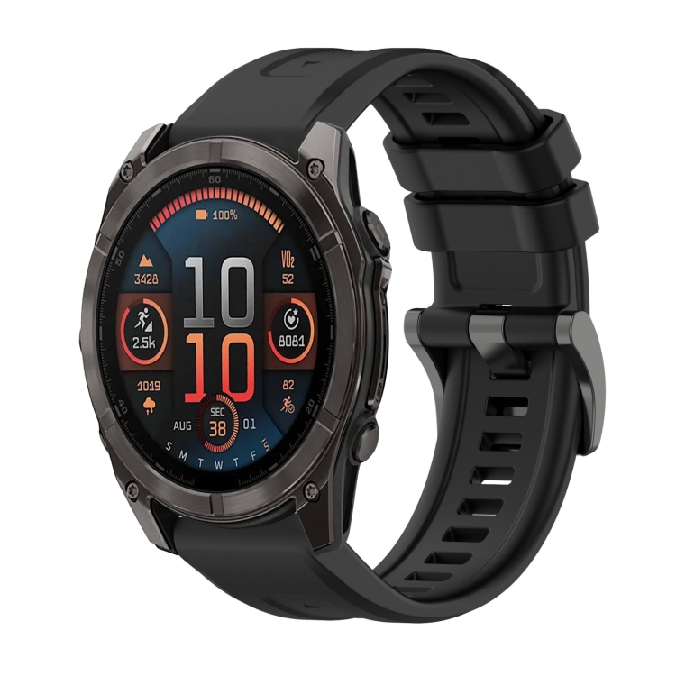 Remienok Solid Wristband čierny pre Garmin Fenix 8 51mm | Kryty na mobil Kryty na mobil | Remienok Solid Wristband čierny pre Garmin Fenix 8 51mm | Kryty na mobil