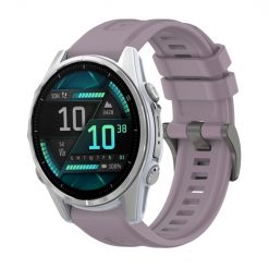 Remienok Solid Wristband fialový pre Garmin Fenix 8 43mm