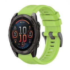 Remienok Solid Wristband limetkový pre Garmin Fenix 8 47mm