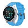 Kryty na mobil | Remienok Solid Wristband tmavomodrý pre Garmin Fenix 8 43mm | Kryty na mobil