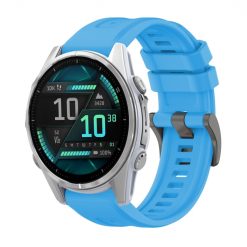 Remienok Solid Wristband modrý pre Garmin Fenix 8 43mm