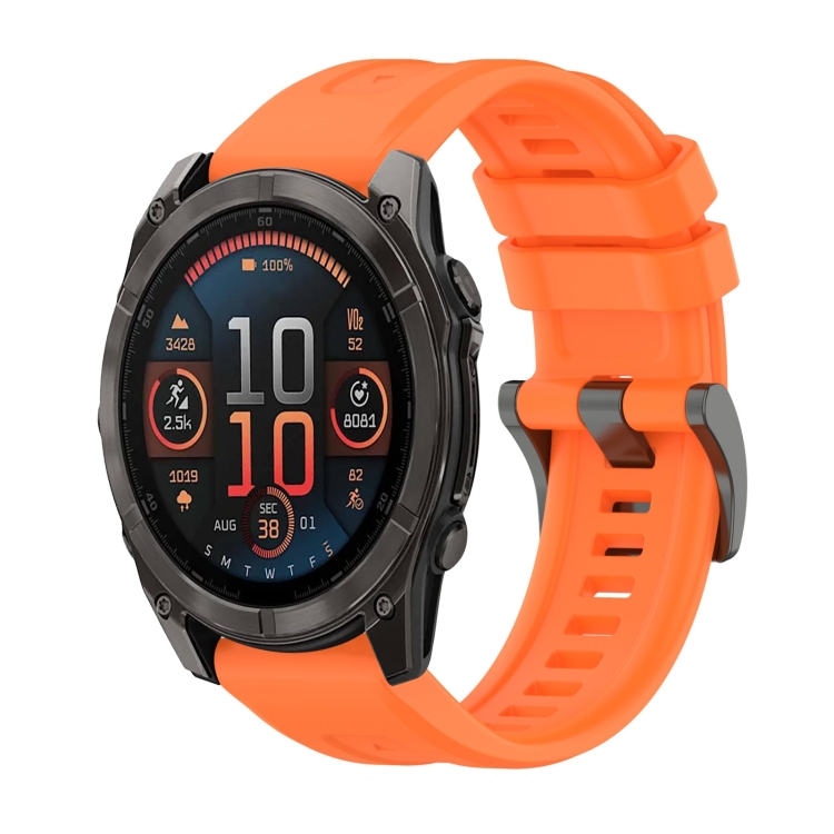 Remienok Solid Wristband oranžový pre Garmin Fenix 8 47mm | Kryty na mobil Kryty na mobil | Remienok Solid Wristband oranžový pre Garmin Fenix 8 47mm | Kryty na mobil