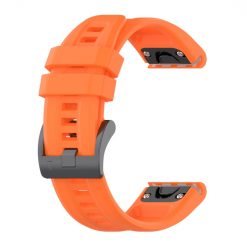 Kryty na mobil | Remienok Solid Wristband oranžový pre Garmin Fenix 8 51mm | Kryty na mobil