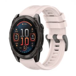 Remienok Solid Wristband ružový pre Garmin Fenix 8 51mm