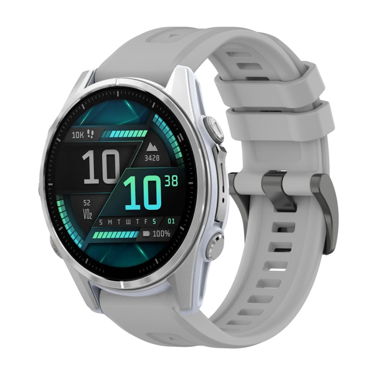 Remienok Solid Wristband sivý pre Garmin Fenix 8 43mm | Kryty na mobil Kryty na mobil | Remienok Solid Wristband sivý pre Garmin Fenix 8 43mm | Kryty na mobil