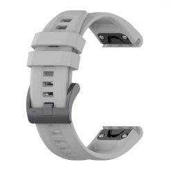 Kryty na mobil | Remienok Solid Wristband sivý pre Garmin Fenix 8 51mm | Kryty na mobil