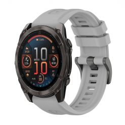 Remienok Solid Wristband sivý pre Garmin Fenix 8 51mm
