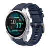 Kryty na mobil | Remienok Solid Wristband bledomodrý pre Garmin Fenix 8 43mm | Kryty na mobil