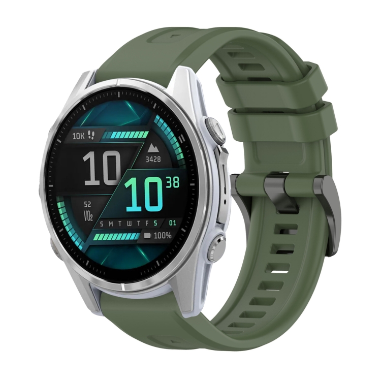 Remienok Solid Wristband zelený pre Garmin Fenix 8 43mm | Kryty na mobil Kryty na mobil | Remienok Solid Wristband zelený pre Garmin Fenix 8 43mm | Kryty na mobil
