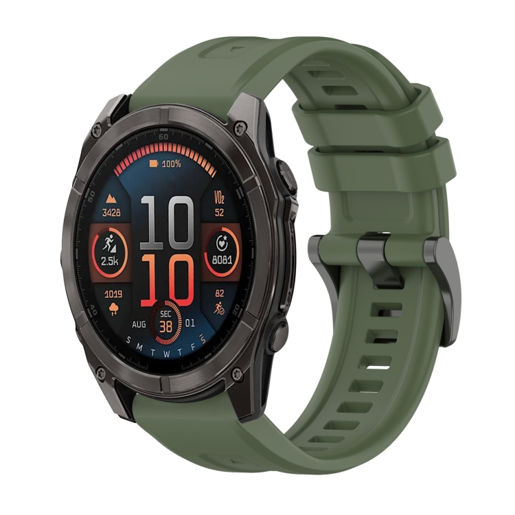 Remienok Solid Wristband zelený pre Garmin Fenix 8 47mm | Kryty na mobil Kryty na mobil | Remienok Solid Wristband zelený pre Garmin Fenix 8 47mm | Kryty na mobil