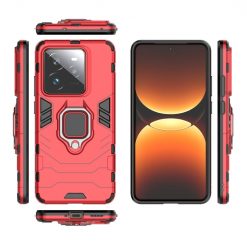 Kryty na mobil | Odolný kryt Ring Armor červený – Realme GT 7 Pro | Kryty na mobil