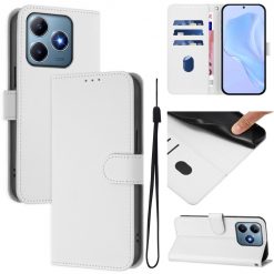 Kryty na mobil | Peňaženkové puzdro Solid biele – Realme C61 / C63 | Kryty na mobil