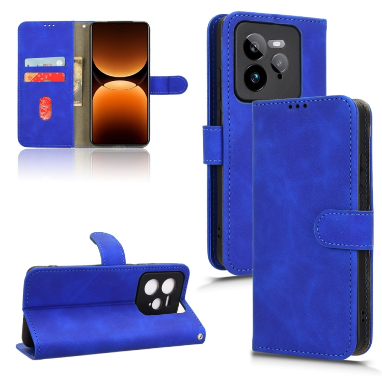 Peňaženkové puzdro Solid modré – Realme GT 7 Pro | Kryty na mobil Kryty na mobil | Peňaženkové puzdro Solid modré – Realme GT 7 Pro | Kryty na mobil
