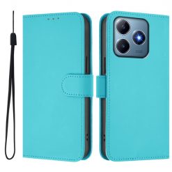 Kryty na mobil | Peňaženkové puzdro Solid tyrkysové – Realme C61 / C63 | Kryty na mobil