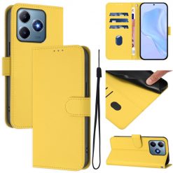 Kryty na mobil | Peňaženkové puzdro Solid žlté – Realme C61 / C63 | Kryty na mobil