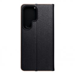 Kryty na mobil | Knižkové puzdro Luna Book čierne – Samsung Galaxy S25 Ultra | Kryty na mobil