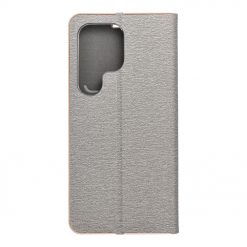 Knižkové puzdro Luna Book strieborné – Samsung Galaxy S25 Ultra | Kryty na mobil Kryty na mobil | Knižkové puzdro Luna Book strieborné – Samsung Galaxy S25 Ultra | Kryty na mobil