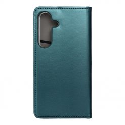 Kryty na mobil | Knižkové puzdro Magnet Book zelené – Samsung Galaxy S25 | Kryty na mobil