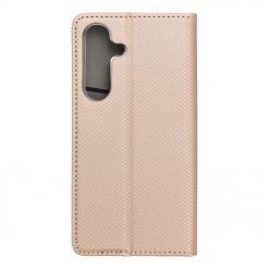 Kryty na mobil | Knižkové puzdro Smart Case Book zlaté – Samsung Galaxy S25 | Kryty na mobil