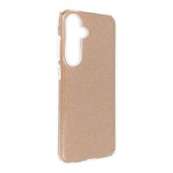 Kryty na mobil | Ligotavý Kryt Forcell Shining zlatý – Samsung Galaxy S25+ (S25 Plus) | Kryty na mobil