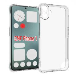 Kryty na mobil | Ochranný kryt Shockproof Slim case transparentný – CMF Phone 1 | Kryty na mobil