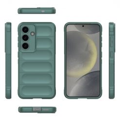 Kryty na mobil | Odolný kryt Magic Shield zelený – Samsung Galaxy S25 | Kryty na mobil