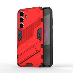 Odolný Kryt Punk armor case červený – Samsung Galaxy S25+ (S25 Plus)