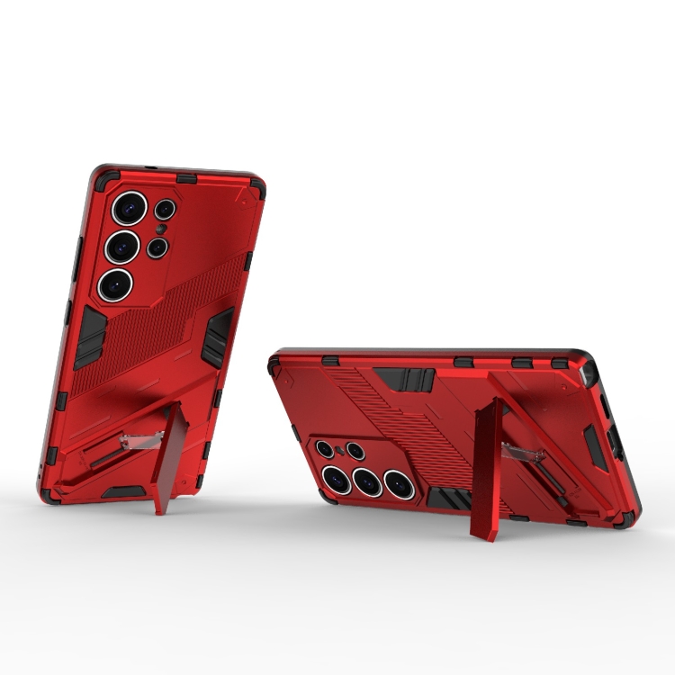 Odolný Kryt Punk armor case červený – Samsung Galaxy S25 Ultra | Kryty na mobil Kryty na mobil | Odolný Kryt Punk armor case červený – Samsung Galaxy S25 Ultra | Kryty na mobil